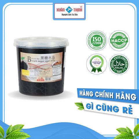 Hạt Agar Caramel Chuan Dai Đài Loan