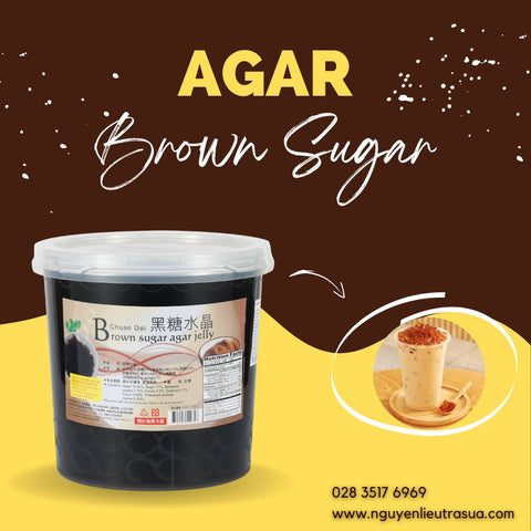 Hạt Agar Caramel Chuan Dai Đài Loan