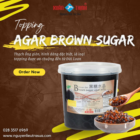 Hạt Agar Caramel Chuan Dai Đài Loan