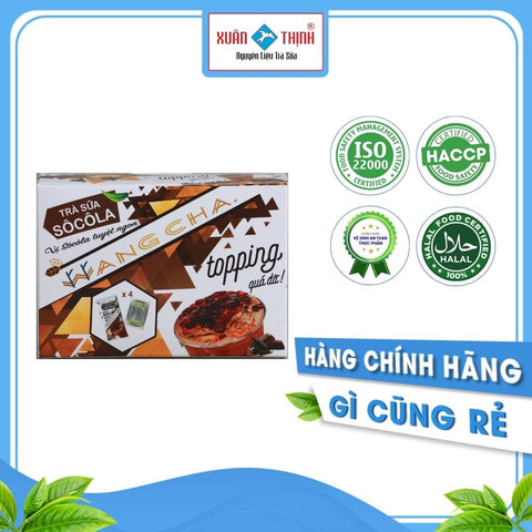 Hộp Trà Sữa Wangcha Vị Socola
