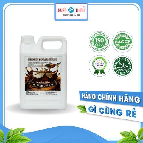 Syrup Đường Nâu Eurodeli - Brown Sugar Syrup