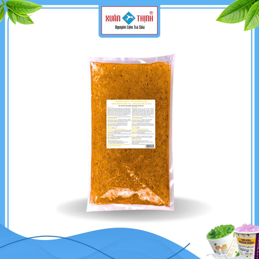 Trân châu 3Q Oolong Kim Tuyên - Eurodeli VN - Sản xuất tại Việt Nam