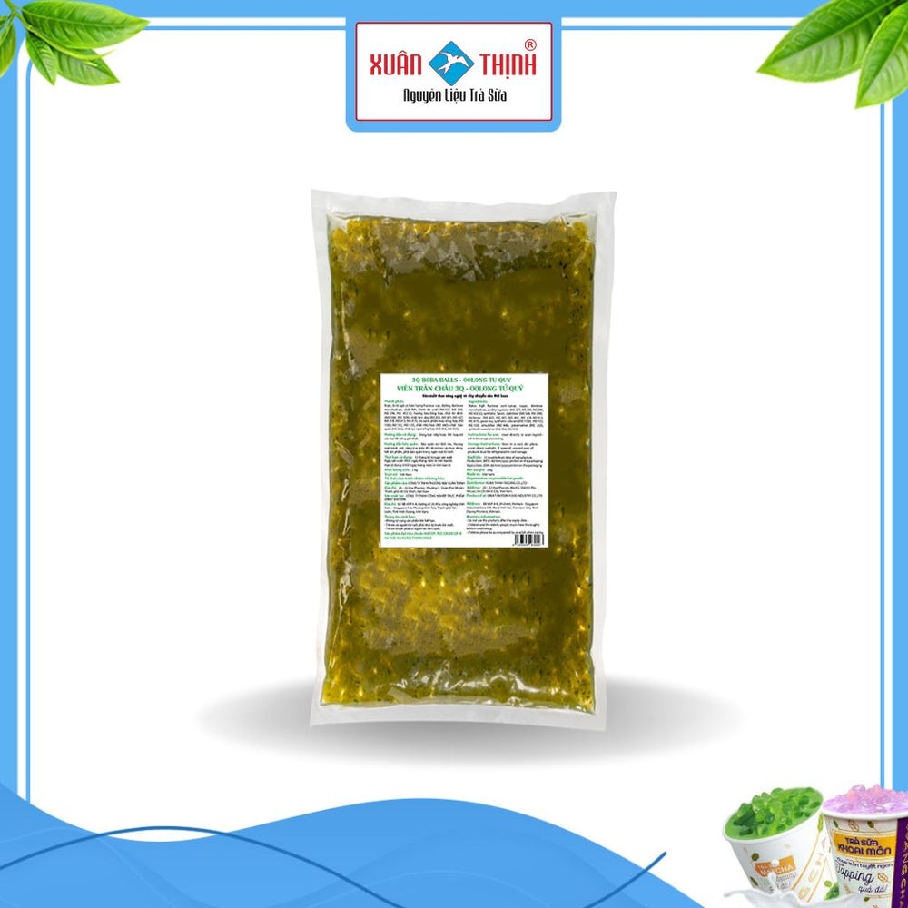 Trân châu 3Q Oolong Tứ Quý - Eurodeli VN - Sản xuất tại Việt Nam