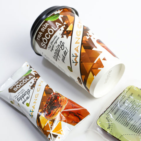 Ly Trà Sữa Wangcha Vị Socola